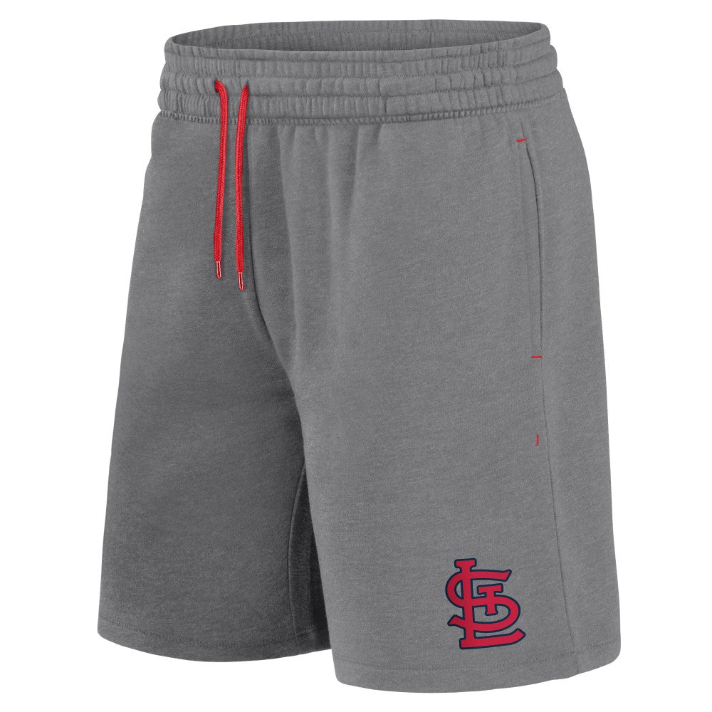 St. Louis Cardinals Fanatics Arch T-Shirt & Shorts Combo Set - Red/Heather Gray - Fanatics Discount