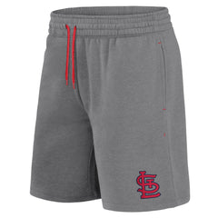 St. Louis Cardinals Fanatics Arch T-Shirt & Shorts Combo Set - Red/Heather Gray - Fanatics Discount