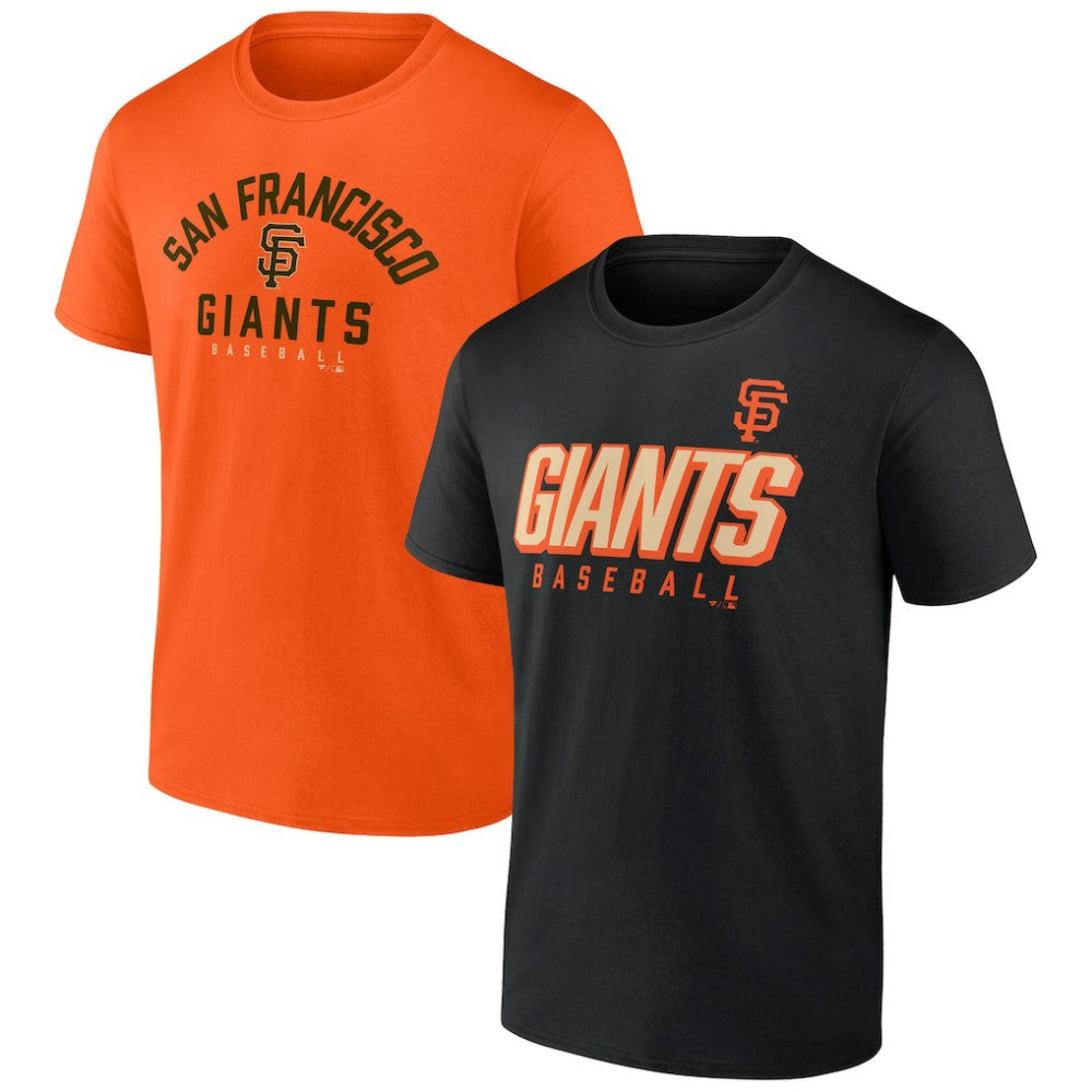 San Francisco Giants Fanatics Player Pack T-Shirt Combo Set - Black/Orange - Fanatics Online