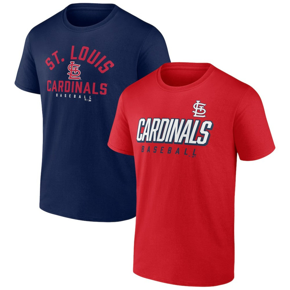 St. Louis Cardinals Fanatics Player Pack T-Shirt Combo Set - Red/Navy - Fanatics Online