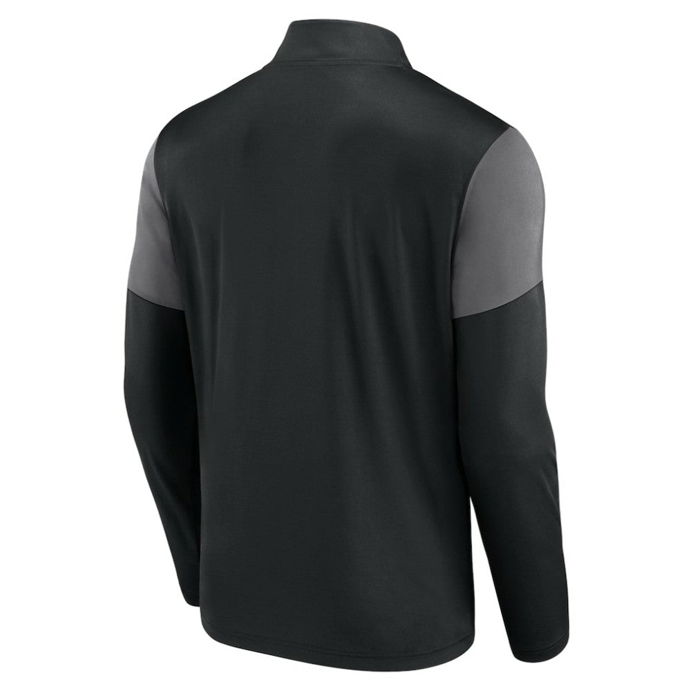 San Francisco Giants Fanatics Logo Quarter-Zip Top - Black - Fanatics on Sale