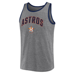 Houston Astros Fanatics Primary Tank Top - Heather Gray - Fanatics on Sale