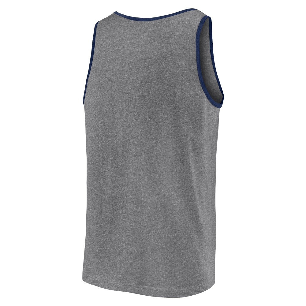 Milwaukee Brewers Fanatics Primary Tank Top - Heather Gray - Fanatics Lifestyle