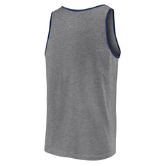 Milwaukee Brewers Fanatics Primary Tank Top - Heather Gray - Fanatics Lifestyle