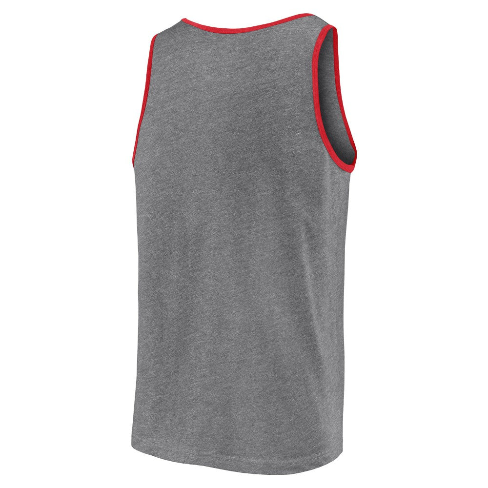 St. Louis Cardinals Fanatics Primary Tank Top - Heather Gray - Fanatics Sale