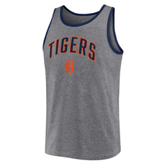Detroit Tigers Fanatics Primary Tank Top - Heather Gray - Fanatics Discount