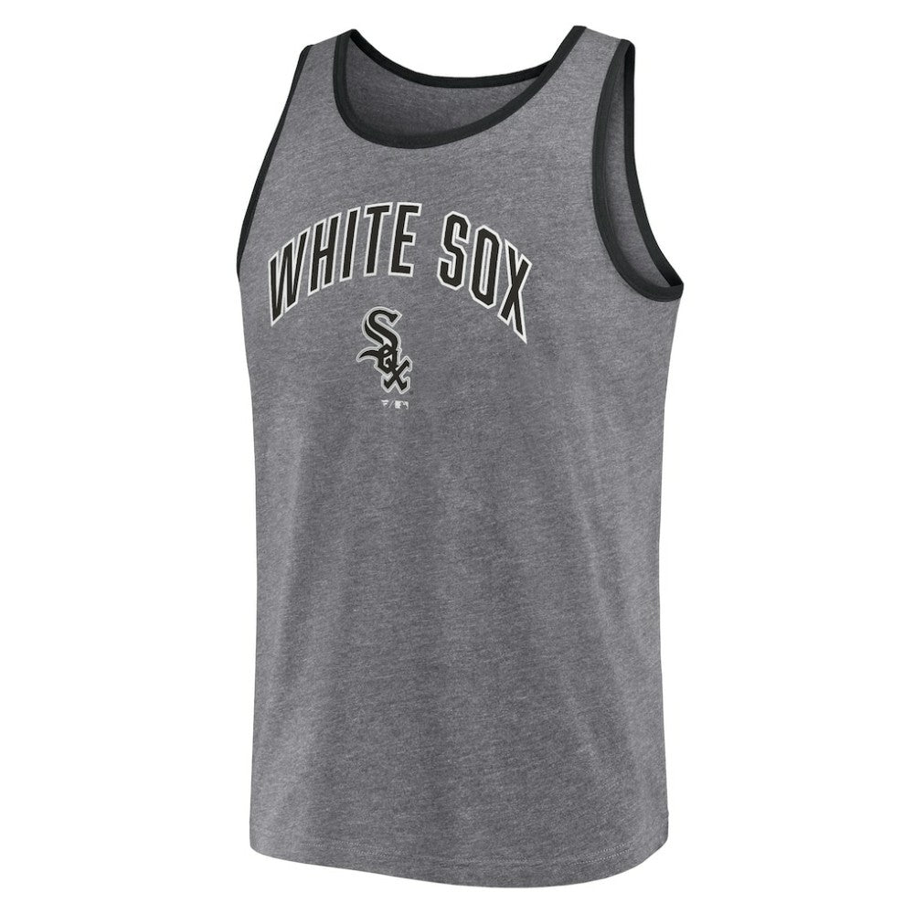 Chicago White Sox Fanatics Primary Tank Top - Heather Gray - Fanatics Online