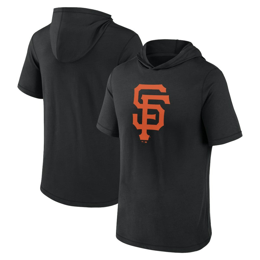San Francisco Giants Fanatics Short Sleeve Hoodie T-Shirt - Black - Fanatics Online