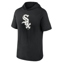 Chicago White Sox Fanatics Short Sleeve Hoodie T-Shirt - Black - Fanatics Discount