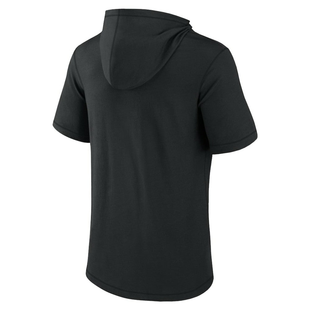 Chicago White Sox Fanatics Short Sleeve Hoodie T-Shirt - Black - Fanatics Discount