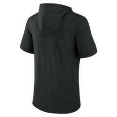 Chicago White Sox Fanatics Short Sleeve Hoodie T-Shirt - Black - Fanatics Discount