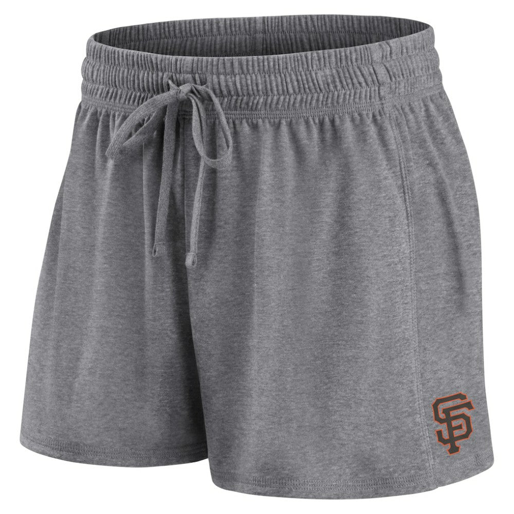San Francisco Giants Fanatics Women's Script T-Shirt & Shorts Combo Set - Black/Gray - Fanatics on Sale