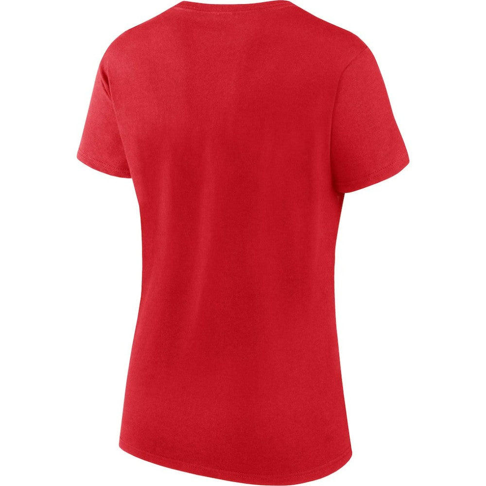 St. Louis Cardinals Fanatics Women's Script T-Shirt & Shorts Combo Set - Red/Gray - Fanatics Lifestyle