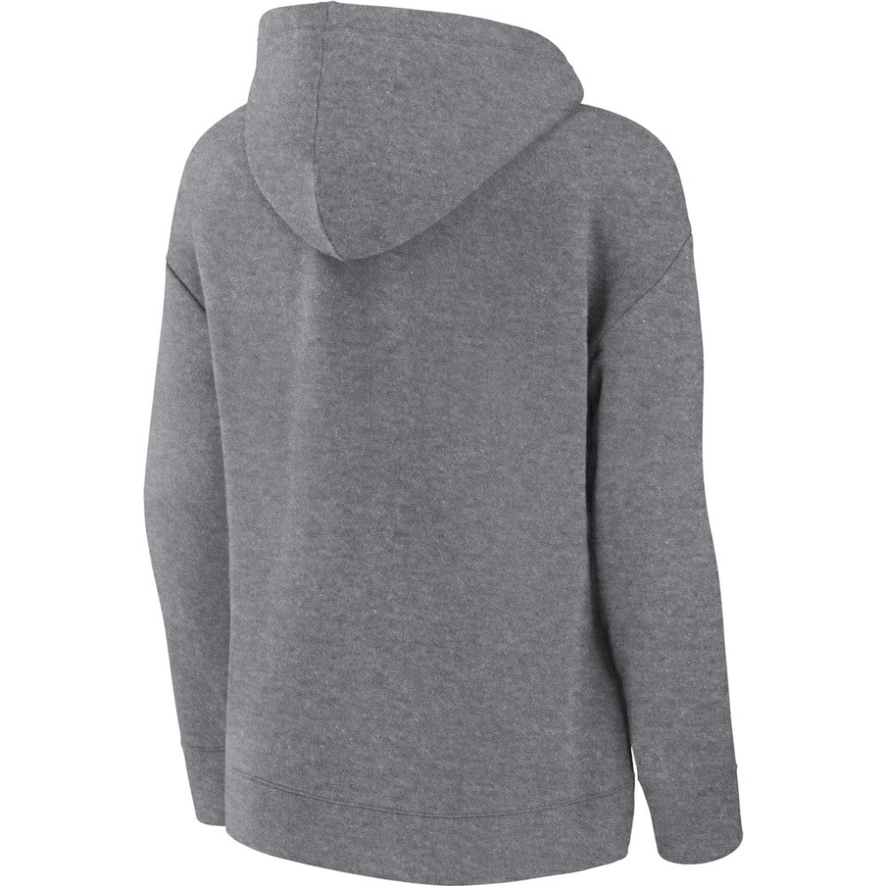 Houston Astros Fanatics Women's Script Favorite Lightweight Pullover Hoodie - Heather Gray - Fanatics Discount