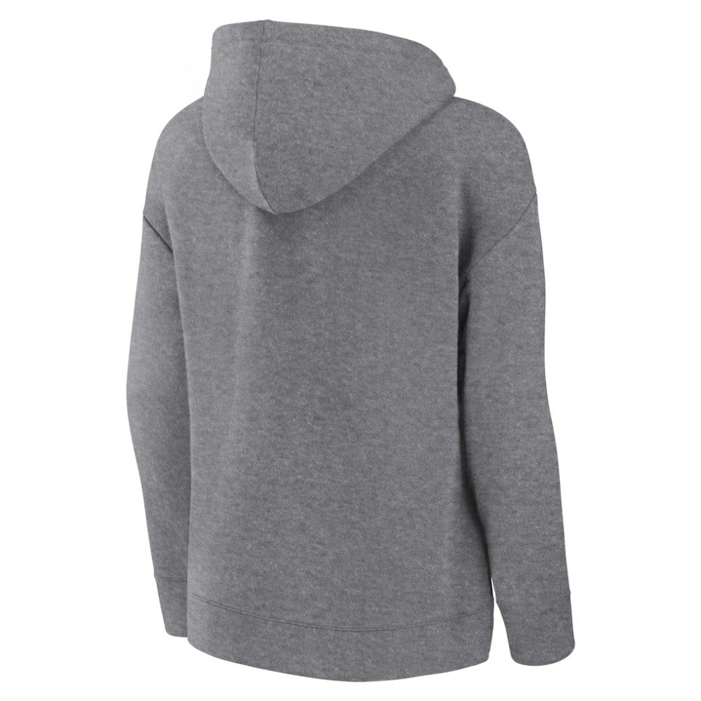 Boston Red Sox Fanatics Women's Script Favorite Lightweight Pullover Hoodie - Heather Gray - Fanatics Lifestyle