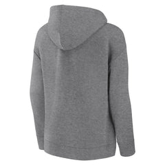 Kansas City Royals Fanatics Women's Script Favorite Lightweight Pullover Hoodie - Heather Gray - Fanatics on Sale