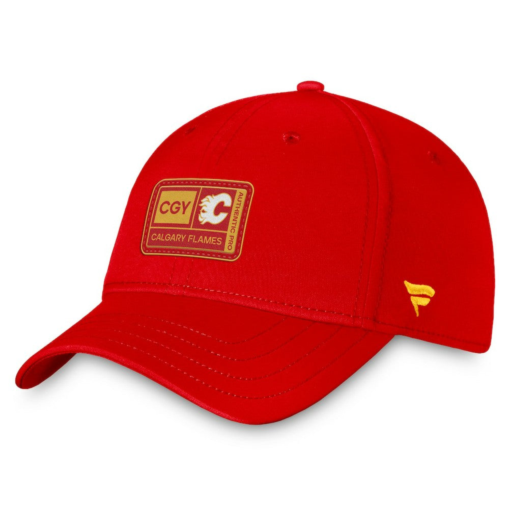 Calgary Flames Fanatics Authentic Pro Training Camp Flex Hat – Red - NHL 5035895