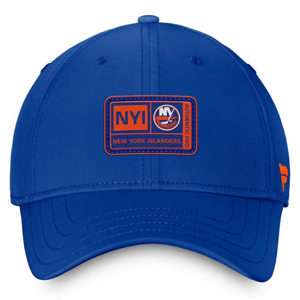 New York Islanders Fanatics Authentic Pro Training Camp Flex Hat – Royal - NHL 5035912