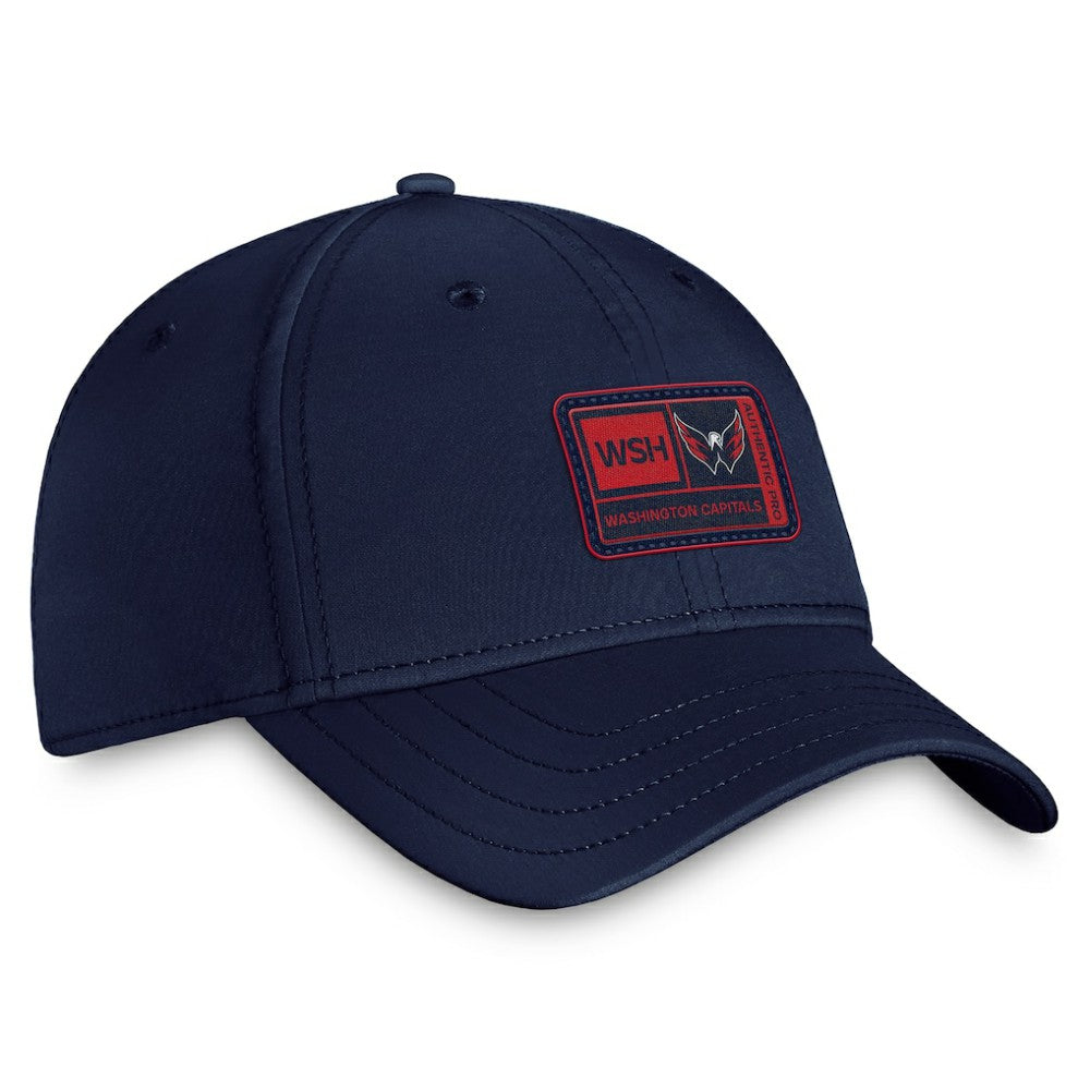 Washington Capitals Fanatics Authentic Pro Training Camp Flex Hat – Navy - NHL 5035915