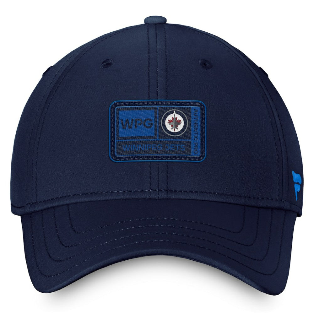 Winnipeg Jets Fanatics Authentic Pro Training Camp Flex Hat – Navy - NHL 5035917