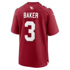 Nike Budda Baker Arizona Cardinals Game Player Jersey Cardinal