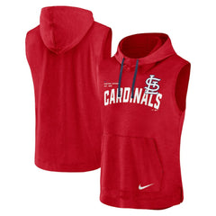 St. Louis Cardinals Nike Athletic Sleeveless Hooded T-Shirt - Red - Nike on Sale