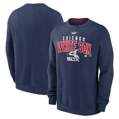 Chicago White Sox Nike Cooperstown Collection Team Shout Out Pullover Sweatshirt - Navy - Nike Sale