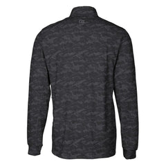 Pittsburgh Pirates Cutter & Buck Big & Tall Traverse Camo Print Stretch Quarter-Zip Pullover Top - Black - MLB Discount