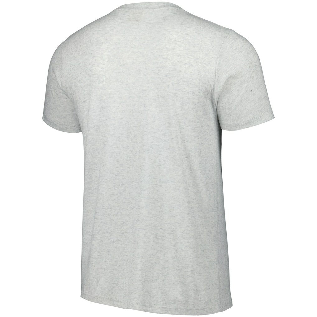 New Orleans Saints Homage Jazz Hyper Local Tri-Blend T-Shirt Ash