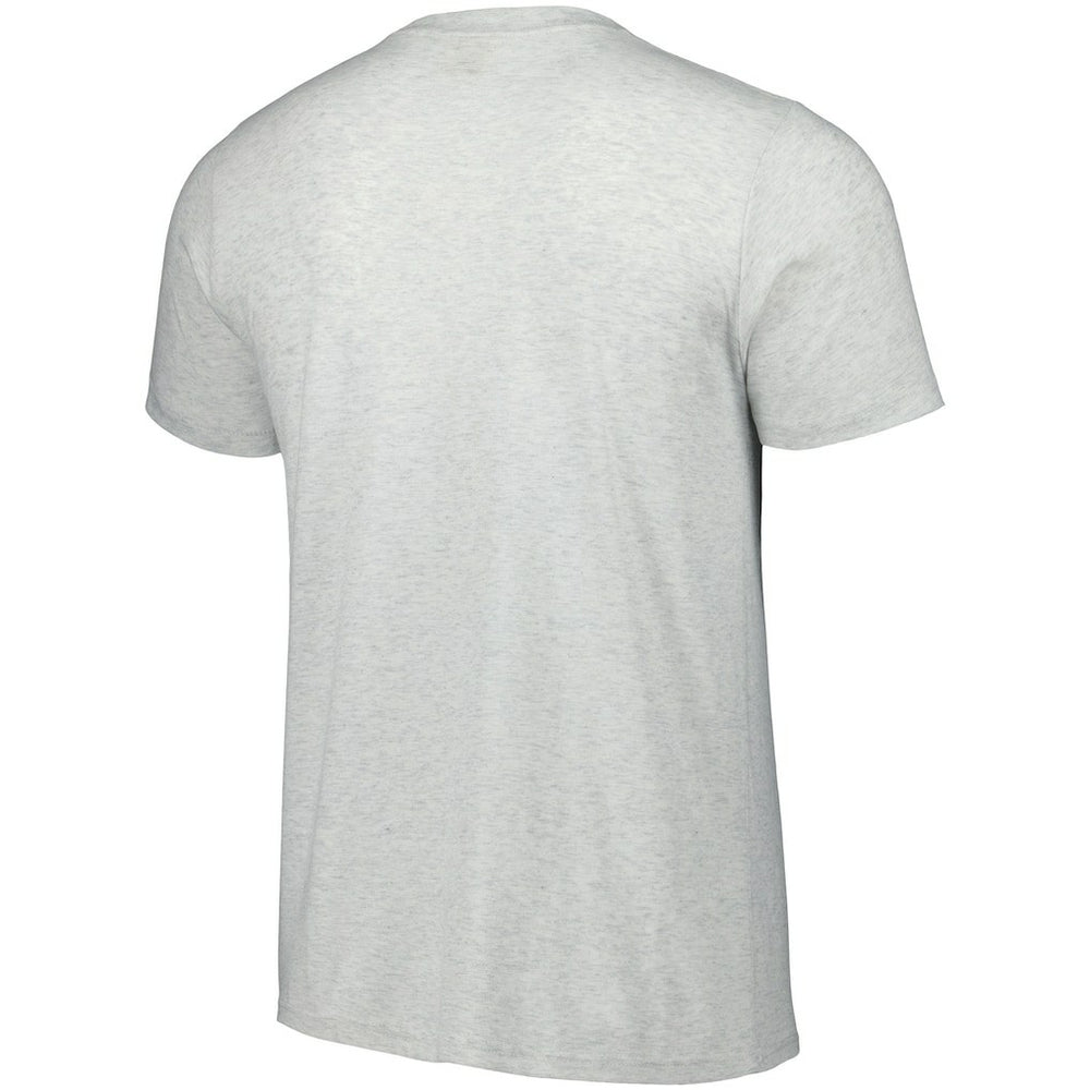 New Orleans Saints Homage Jazz Hyper Local Tri-Blend T-Shirt Ash