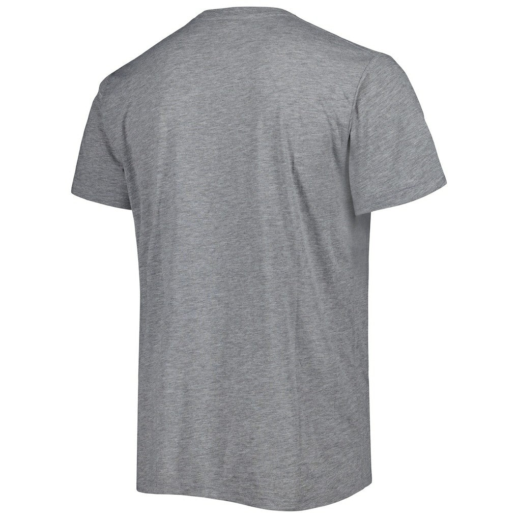 New Orleans Saints Homage Gumbo Hyper Local Tri-Blend T-Shirt Gray