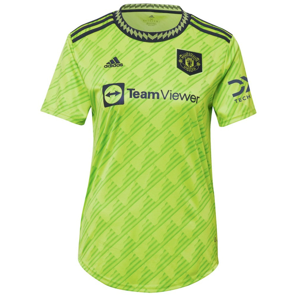 Scott McTominay Manchester United Women's 2022/23 Third Replica Player Jersey Neon Green - Adidas sale