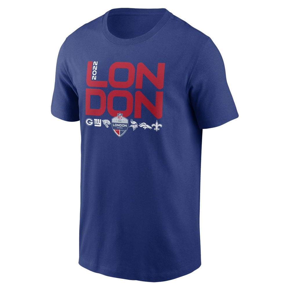Nike NFL Essential London Games T-Shirt Royal