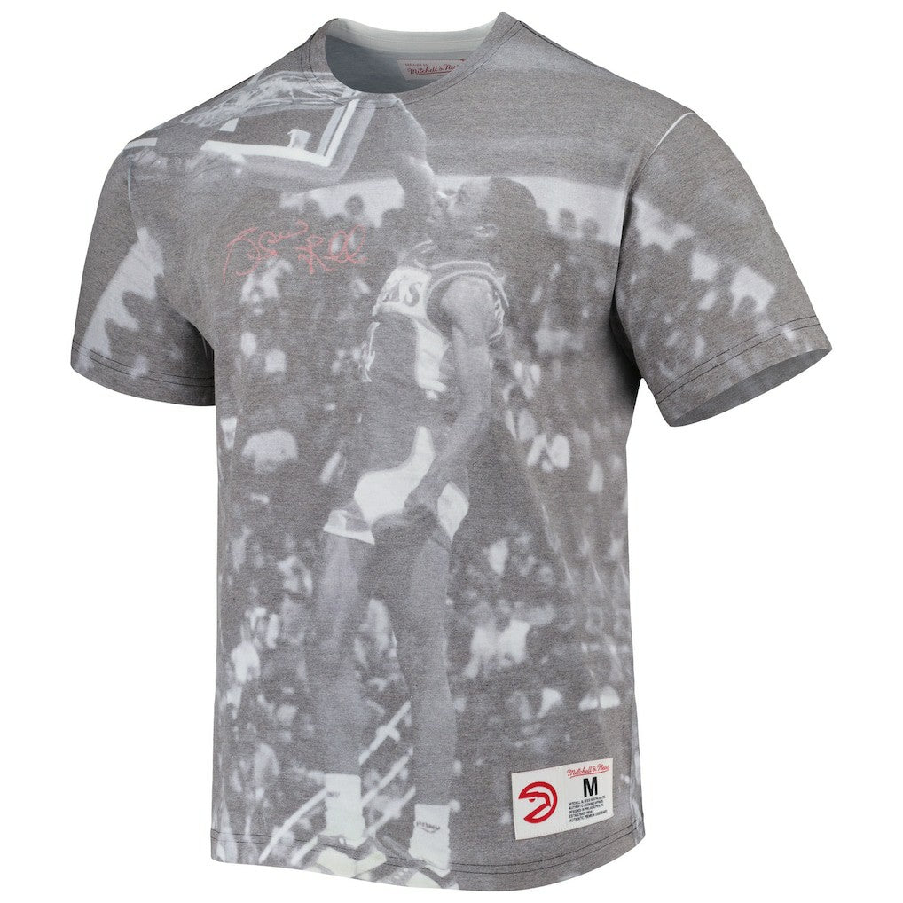 Spud Webb Atlanta Hawks Above The Rim T-Shirt Heather Gray | Mitchell & Ness discount