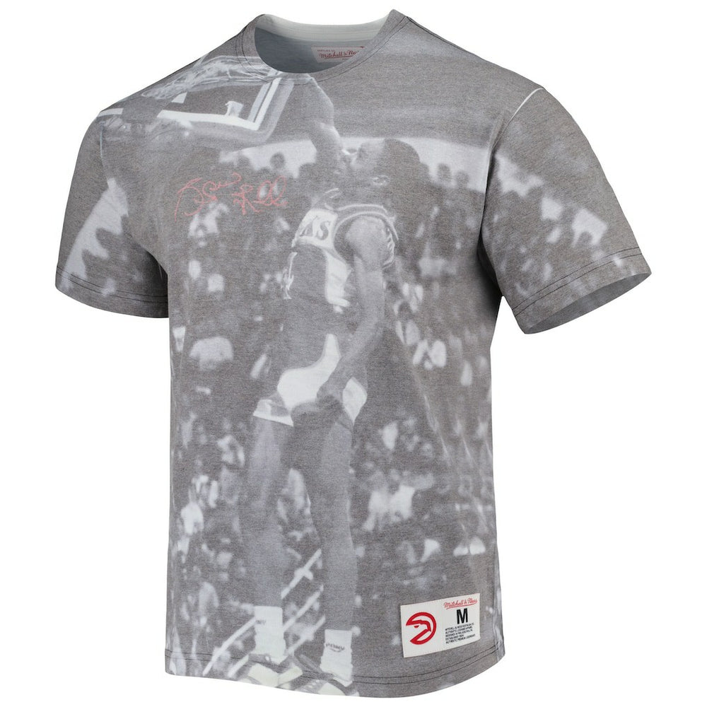 Spud Webb Atlanta Hawks Above The Rim T-Shirt Heather Gray | Mitchell & Ness discount