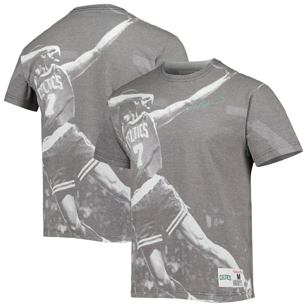 Dee Brown Boston Celtics Above The Rim T-Shirt Heather Gray | Mitchell & Ness Lifestyle