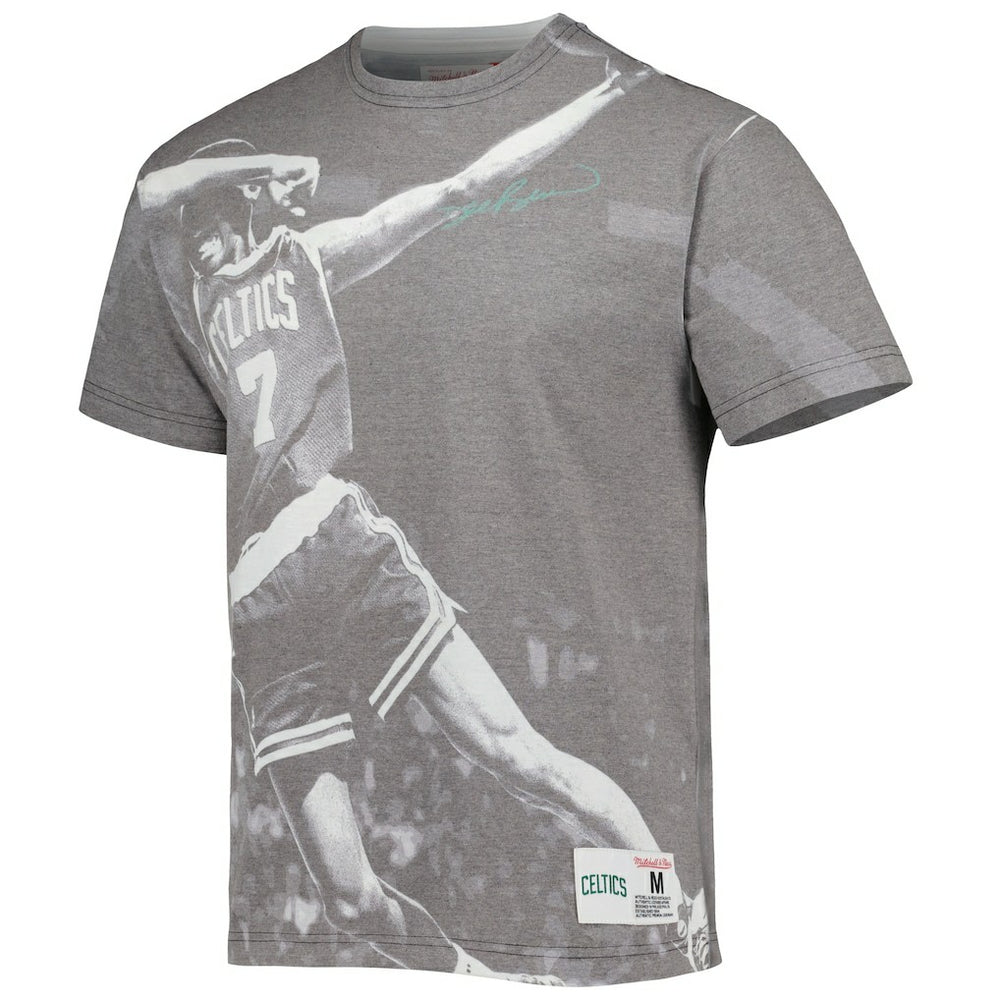 Dee Brown Boston Celtics Above The Rim T-Shirt Heather Gray | Mitchell & Ness Lifestyle
