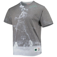 Michael Finley Dallas Mavericks Above The Rim T-Shirt for sale Heather Gray | Mitchell & Ness Lifestyle