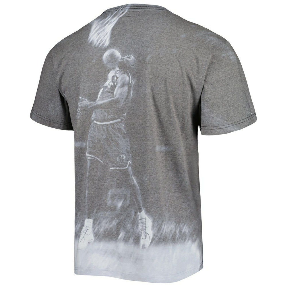 Michael Finley Dallas Mavericks Above The Rim T-Shirt for sale Heather Gray | Mitchell & Ness Lifestyle
