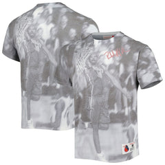 Rasheed Wallace Detroit Pistons Above The Rim T-Shirt for sale Heather Gray | Mitchell & Ness outlet