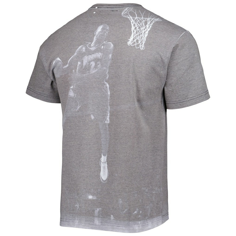 Jason Richardson Golden State Warriors Above The Rim T-Shirt for sale Heather Gray | Mitchell & Ness US