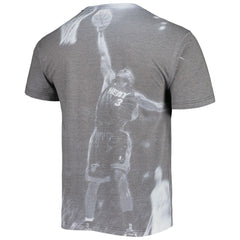 Dwyane Wade Miami Heat Above The Rim T-Shirt Heather Gray | Mitchell & Ness online