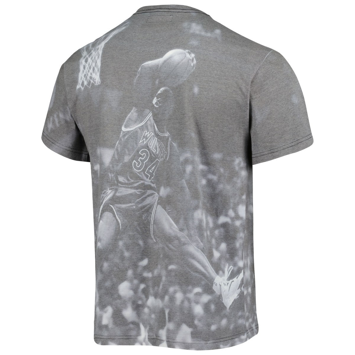 Isaiah Rider Minnesota Timberwolves Above The Rim T-Shirt Gray | Mitchell & Ness for sale