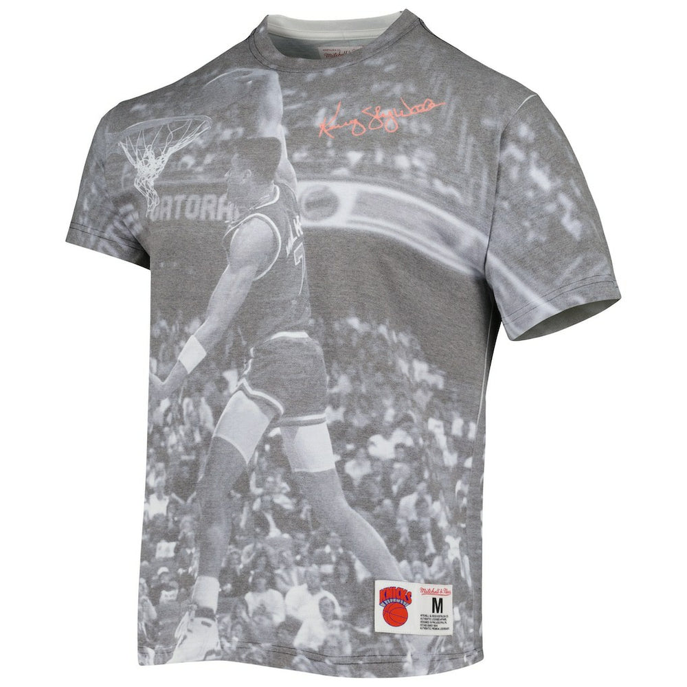 Kenny Walker New York Knicks Above The Rim T-Shirt Heather Gray | Mitchell & Ness outlet