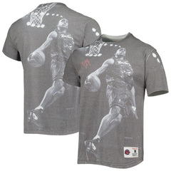 Vince Carter Toronto Raptors Above The Rim T-Shirt Heather Gray | Mitchell & Ness discount