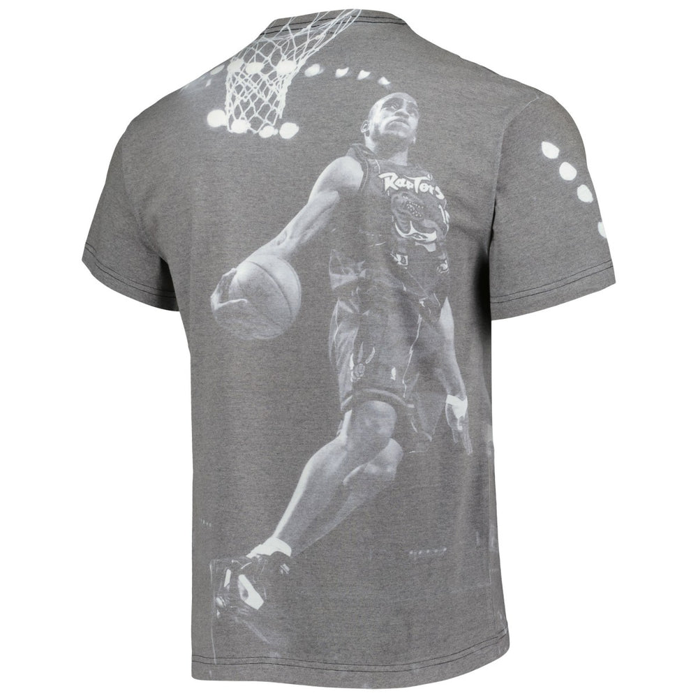 Vince Carter Toronto Raptors Above The Rim T-Shirt Heather Gray | Mitchell & Ness discount