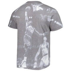 Karl Malone Utah Jazz Above The Rim T-Shirt Heather Gray | Mitchell & Ness online