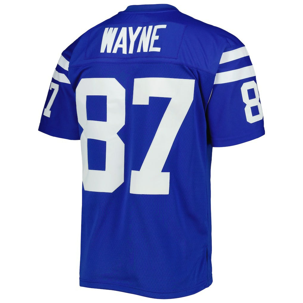Mitchell & Ness Reggie Wayne Indianapolis Colts Legacy Replica Jersey Royal