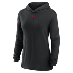 Nike Arizona Cardinals Women's Sideline Performance Long Sleeve Hoodie T-Shirt Black
