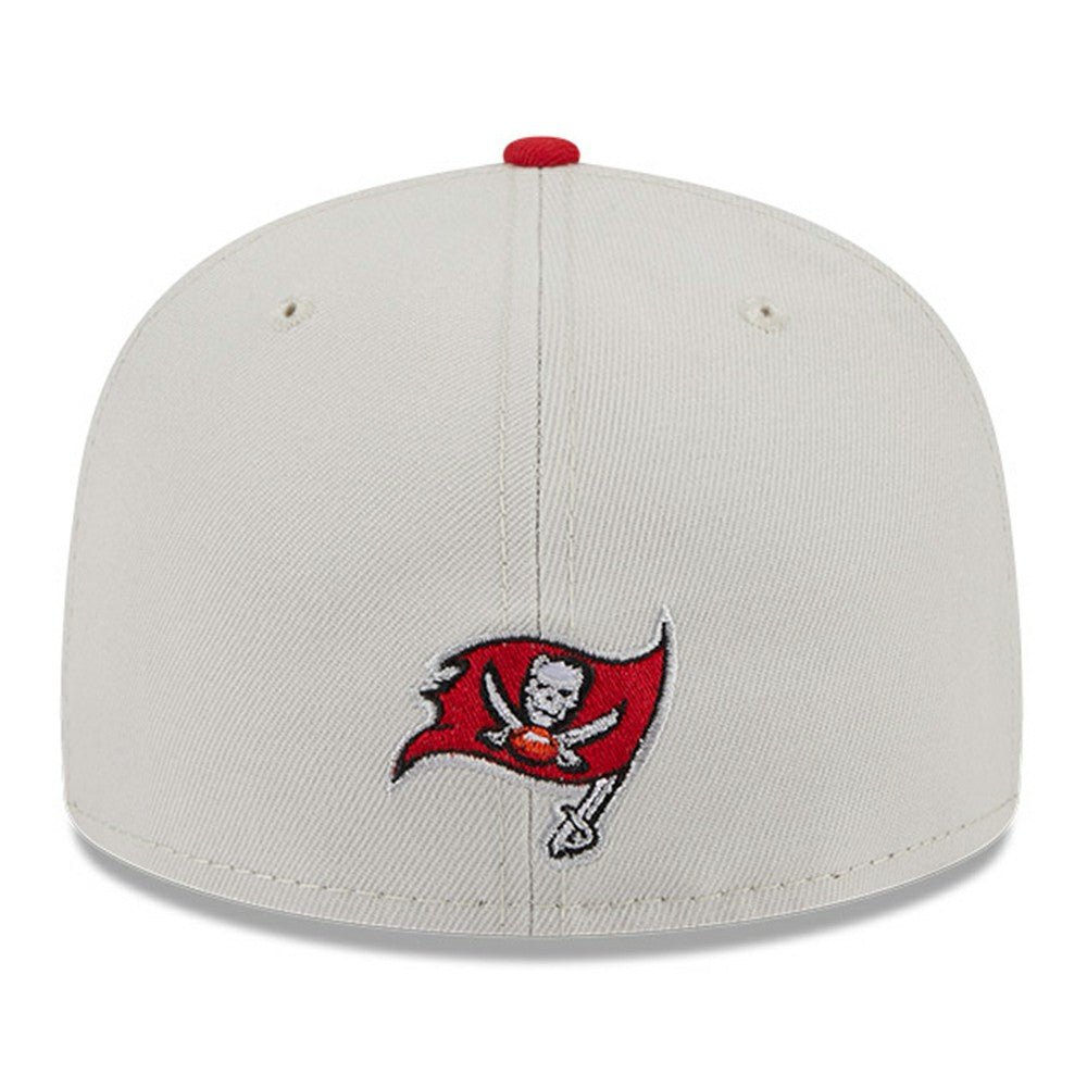Tampa Bay Buccaneers New Era 2023 NFL Draft On Stage 59FIFTY Fitted Hat Stone/Red
